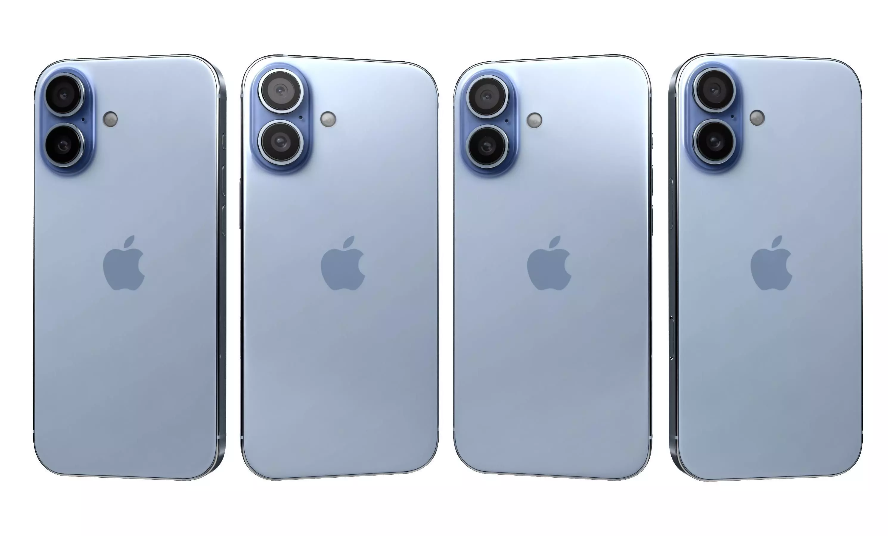 Apple iPhone 17 Mist Blue 3D model_29