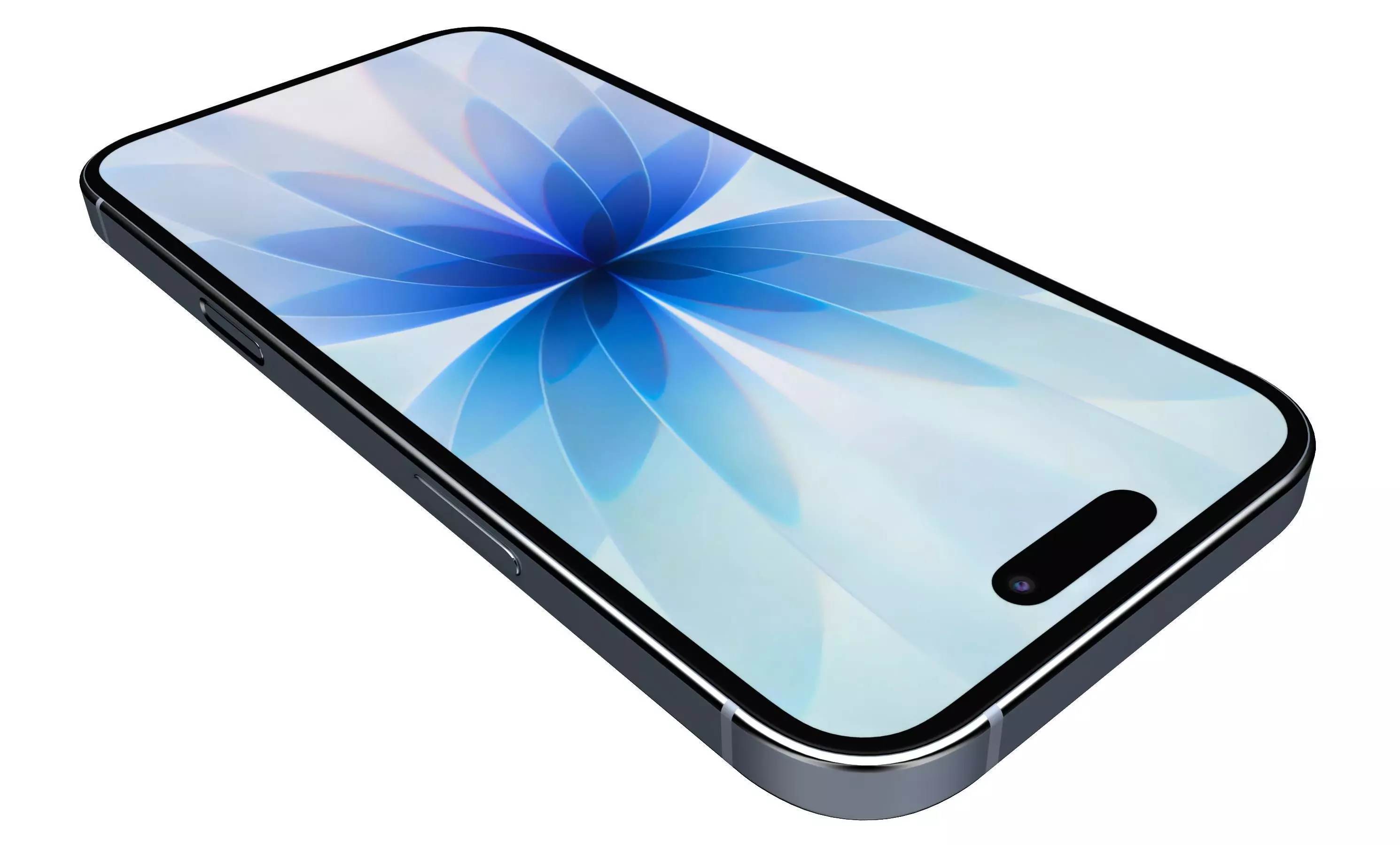 Apple iPhone 17 Mist Blue 3D model_10