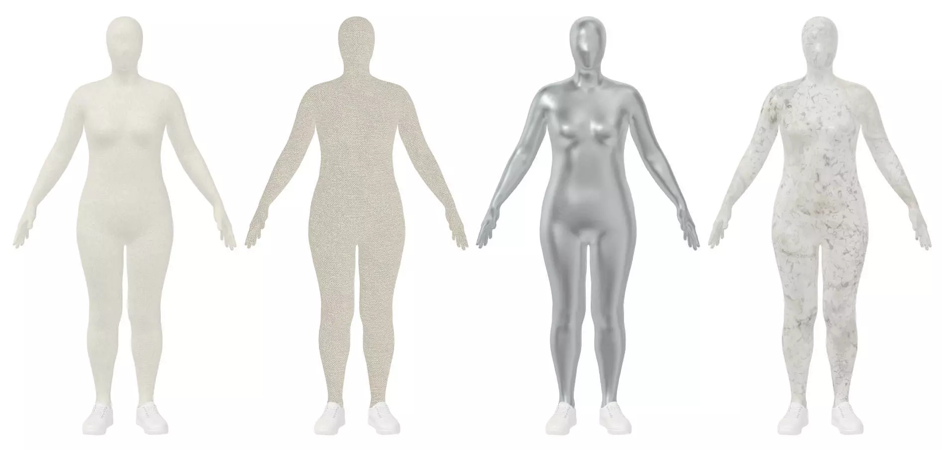 female model 3D model_0