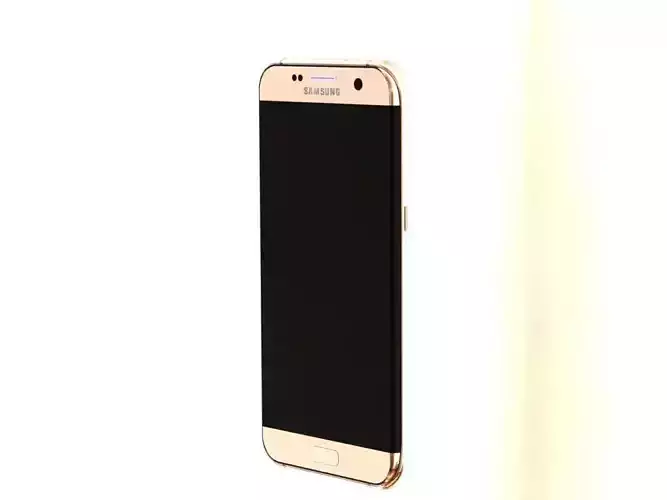 Samsung S7 Edge mobile phone Free 3D print model