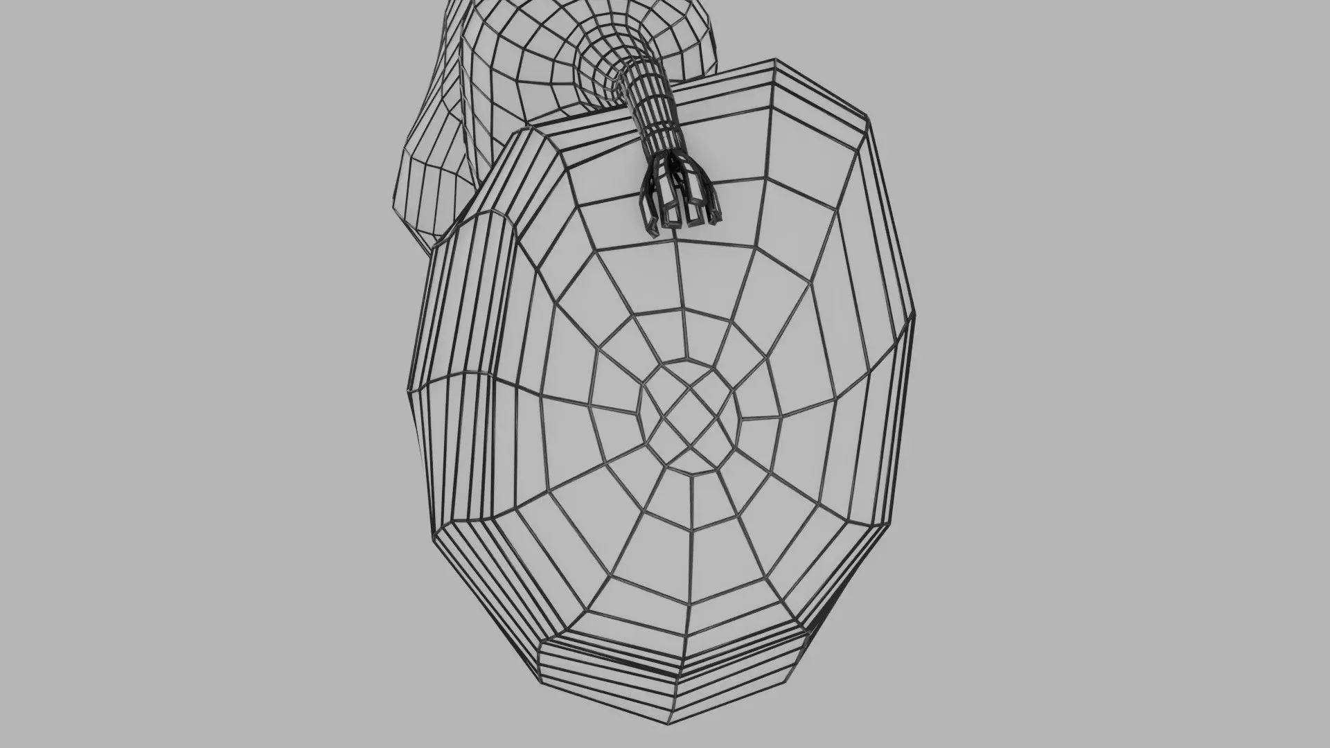 ovary mucinous cystic tumor  Low-poly 3D model_21