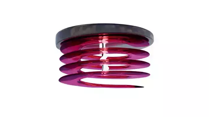 Elegant ceiling lamp for minimalist interiors