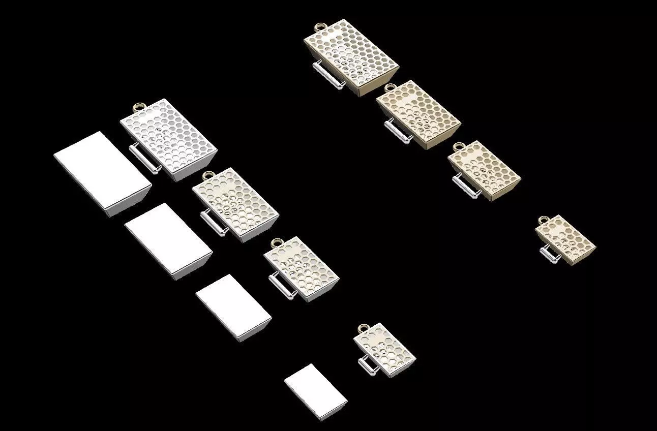 fine gold kulce  3D model_3