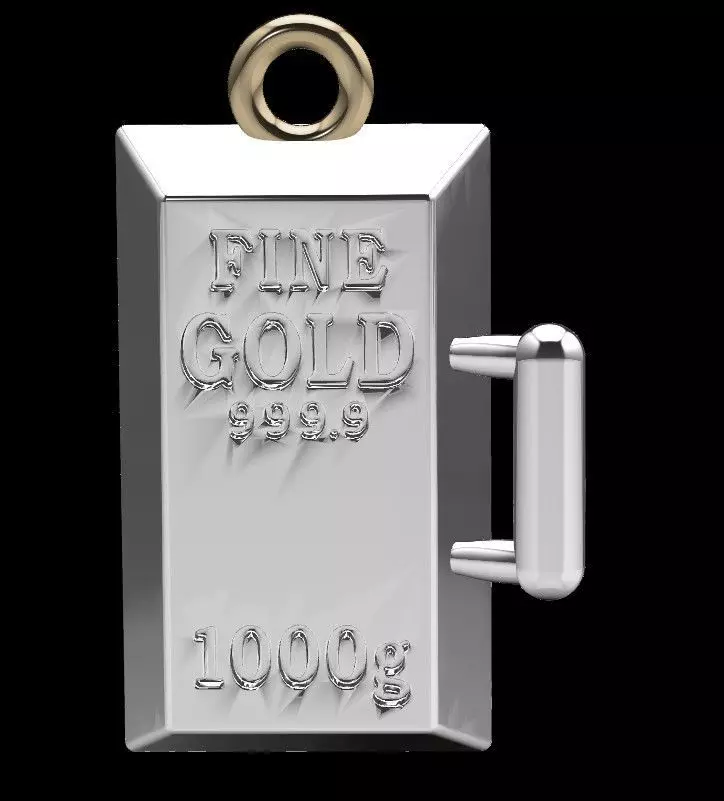 fine gold kulce  3D model_1