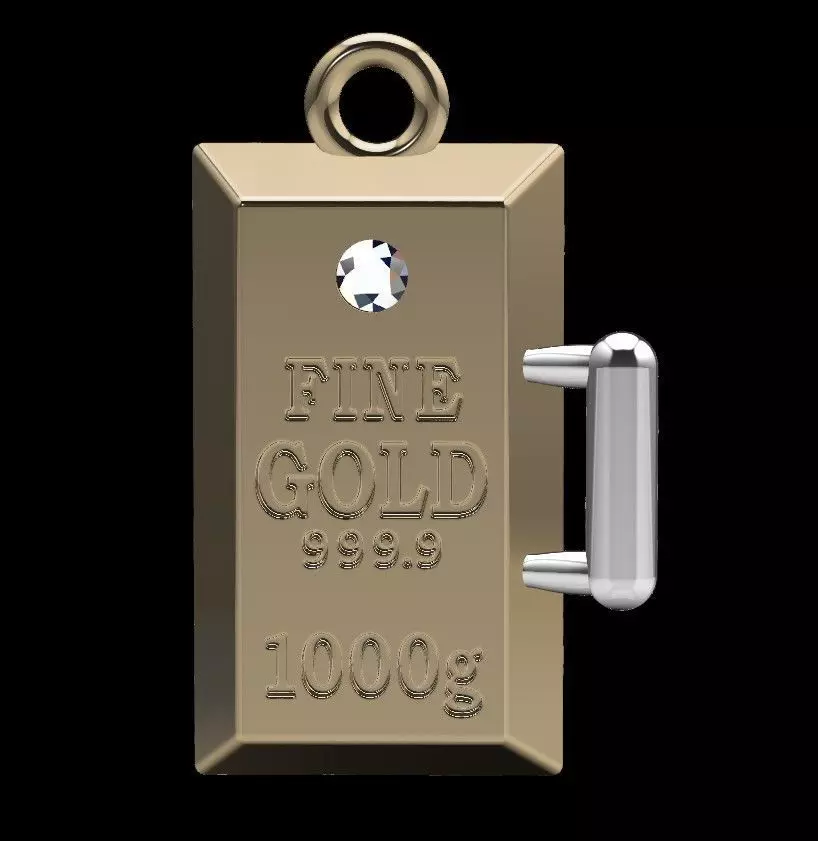 fine gold kulce  3D model_0