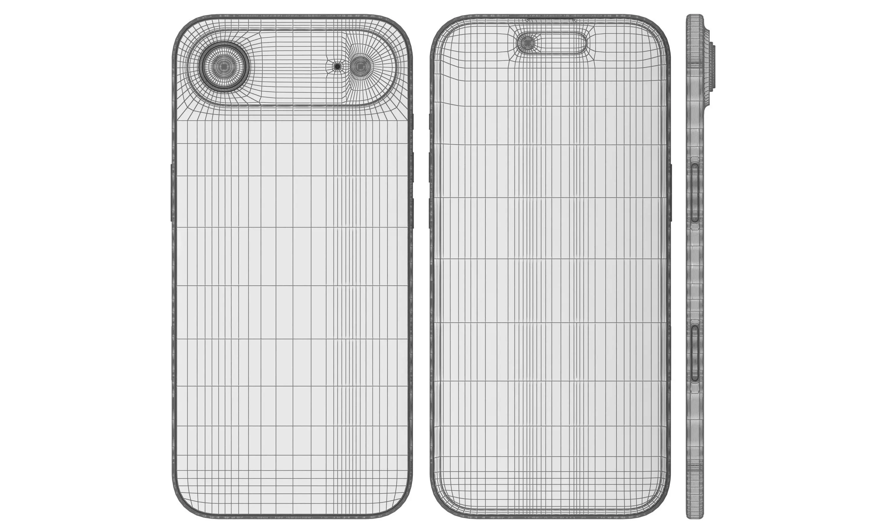 Apple iPhone Air All Colors 3D model_16