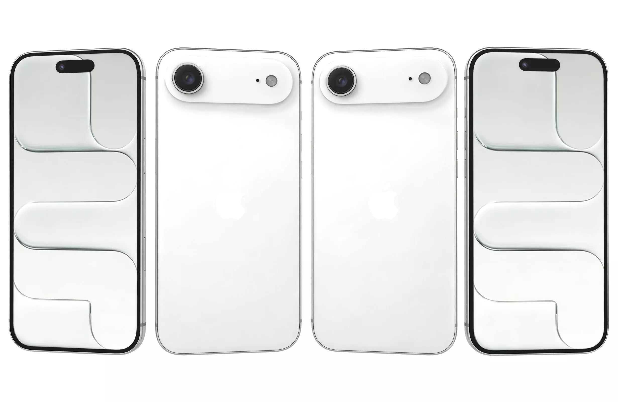 Apple iPhone Air All Colors 3D model_14