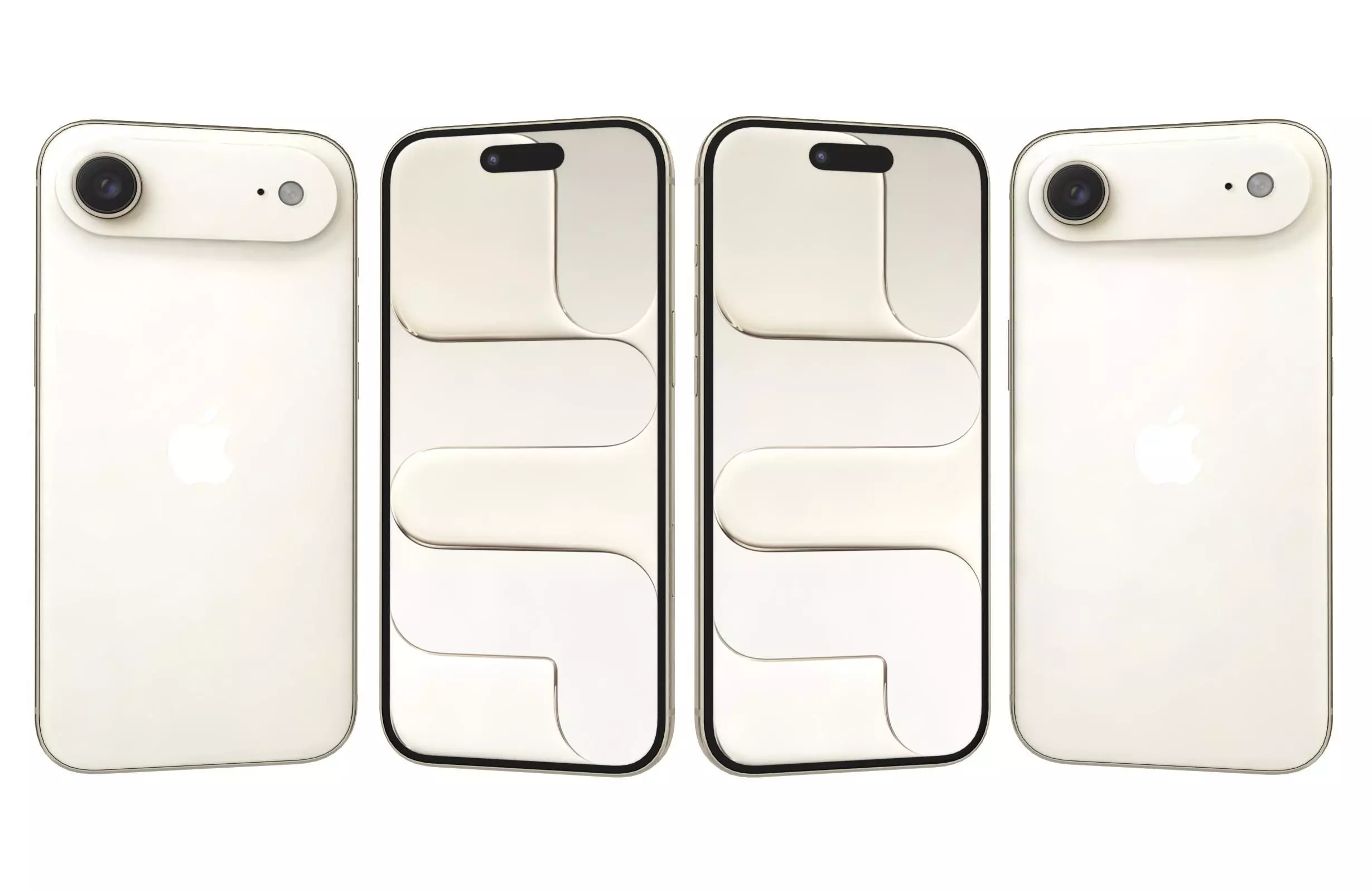 Apple iPhone Air All Colors 3D model_5