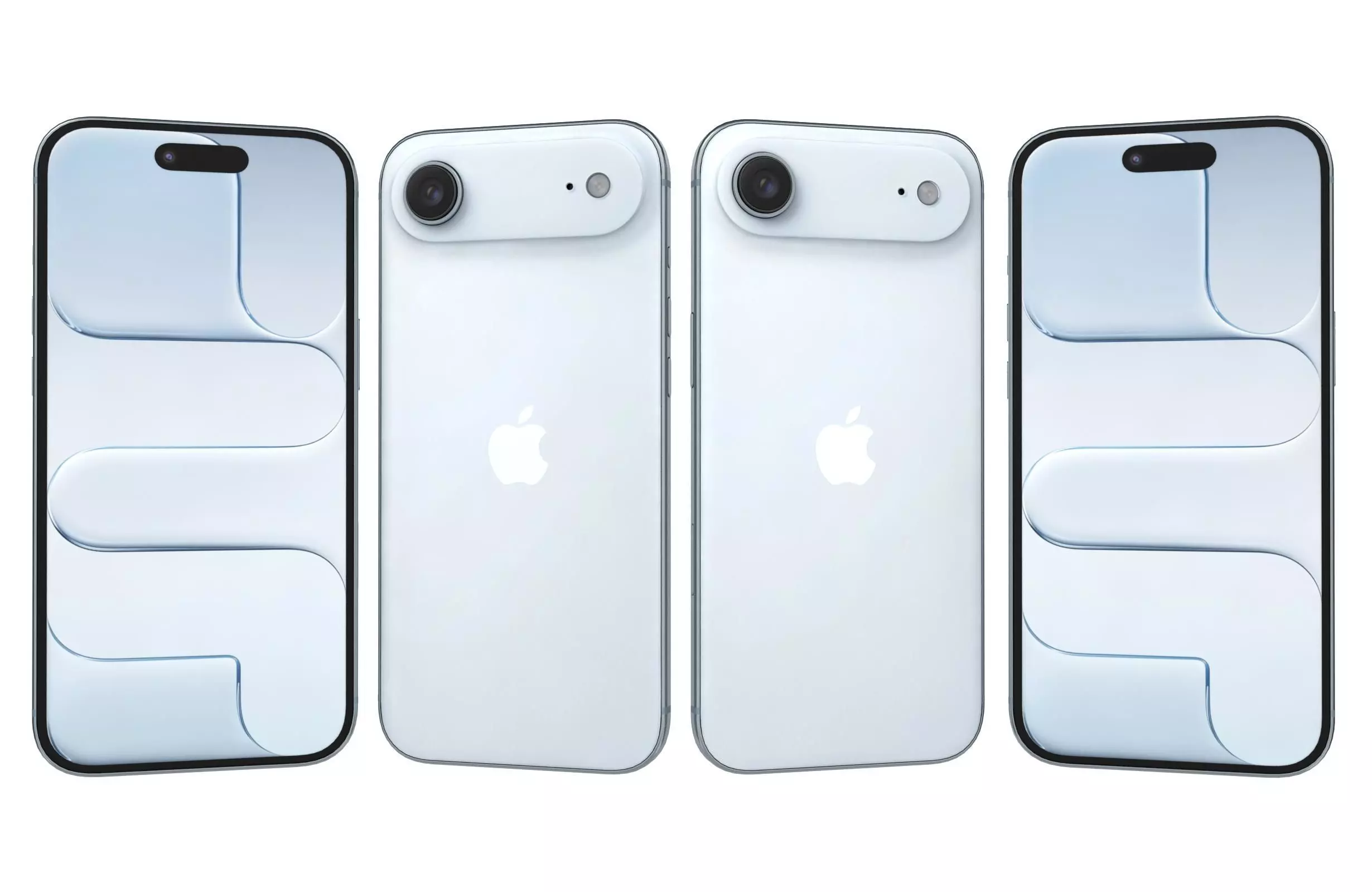 Apple iPhone Air All Colors 3D model_31