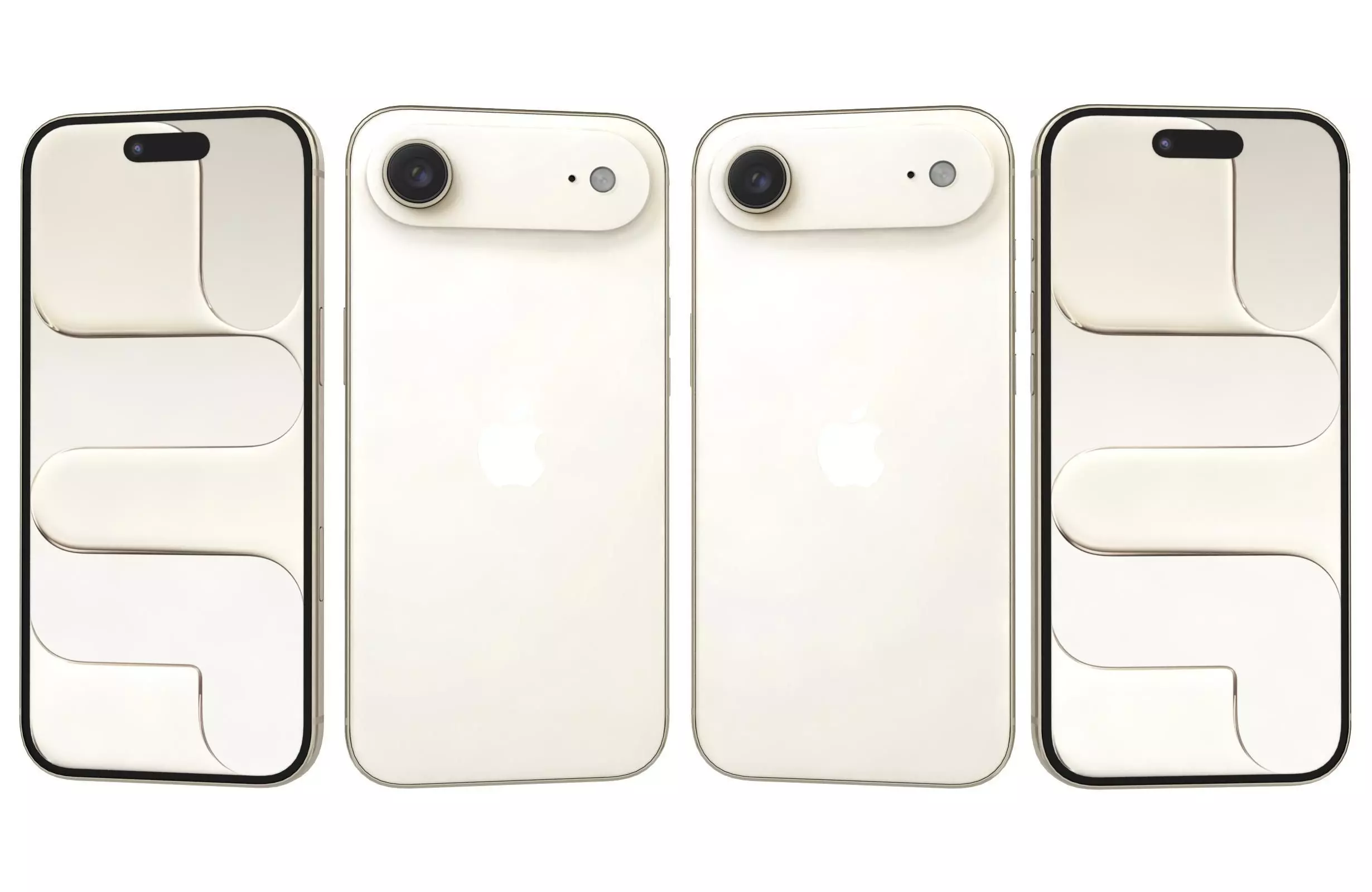 Apple iPhone Air All Colors 3D model_28