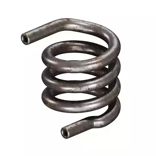 Rusty Spiral Heating Coil