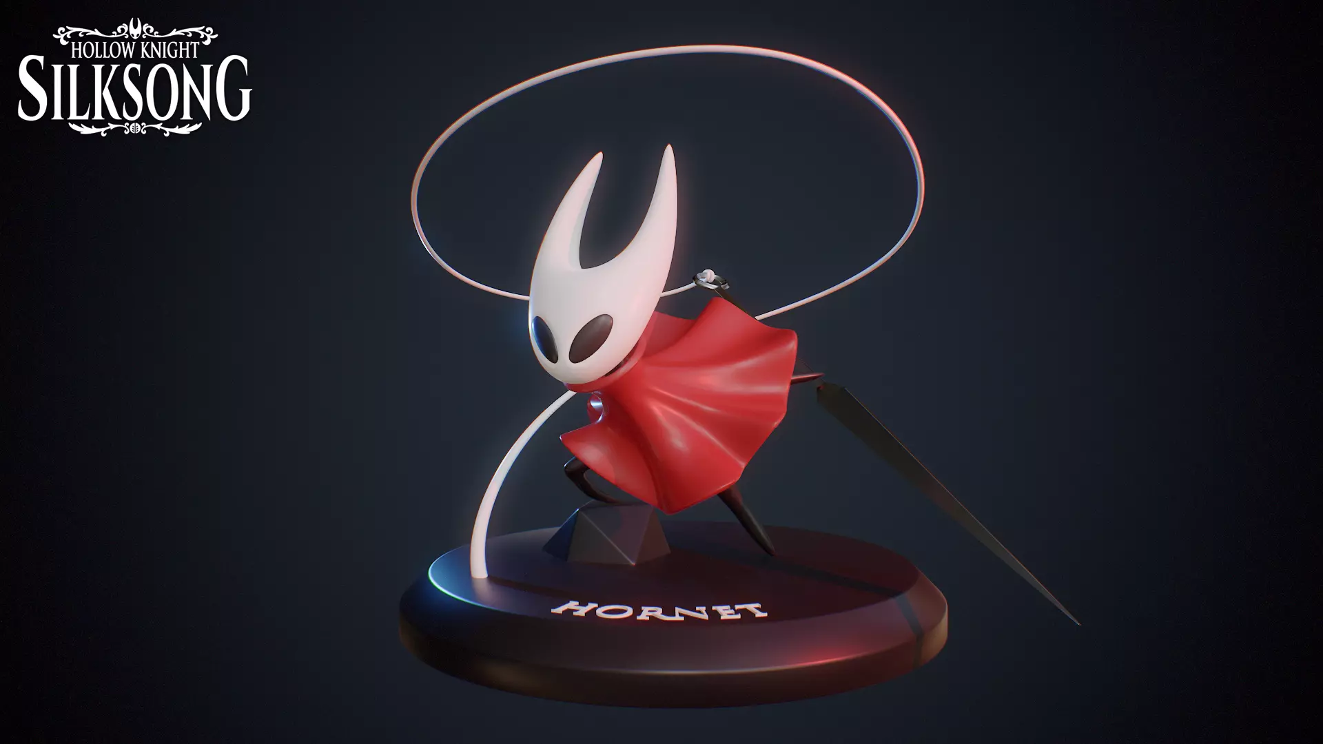 Hollow Knight Silksong - Hornet 3D print model_0