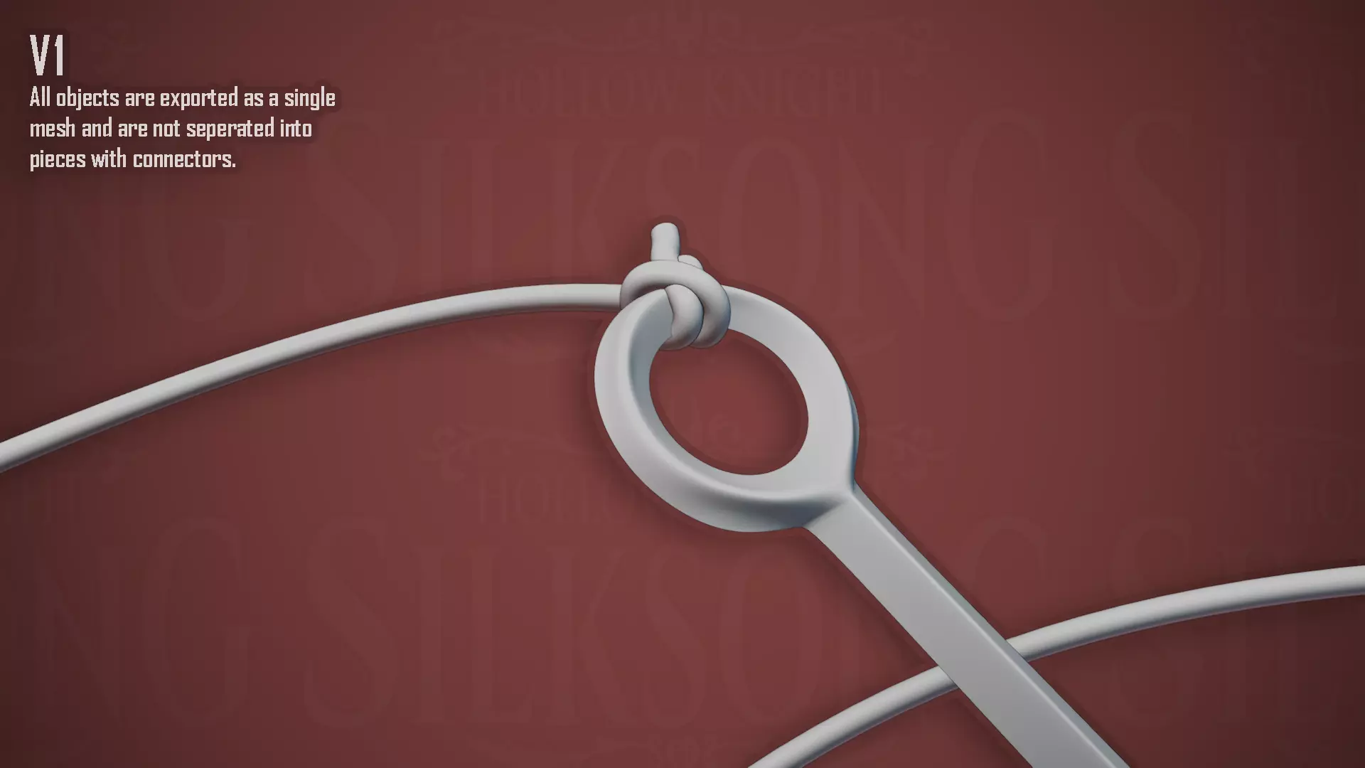 Hollow Knight Silksong - Hornet 3D print model_8