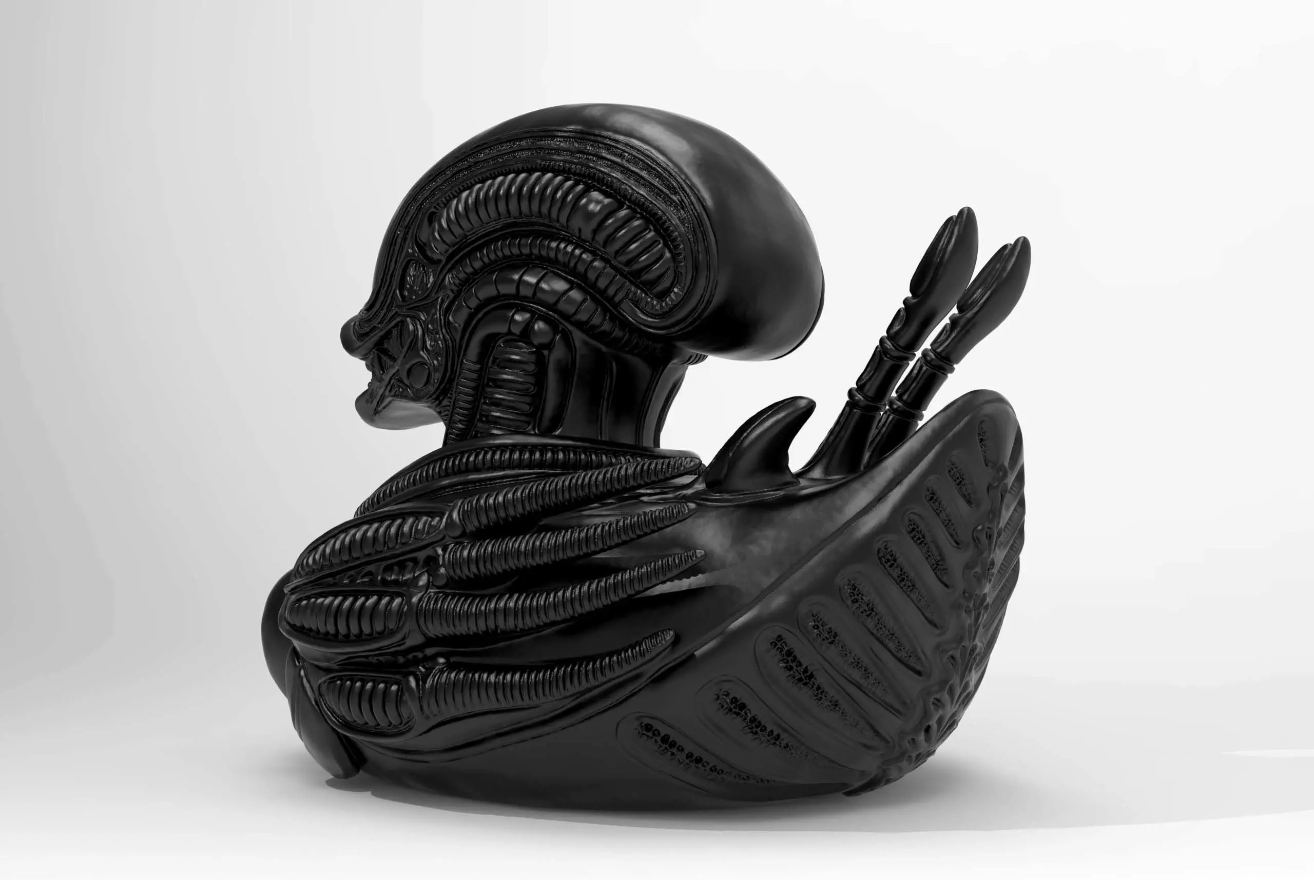 Alien Duck 3D print model_2
