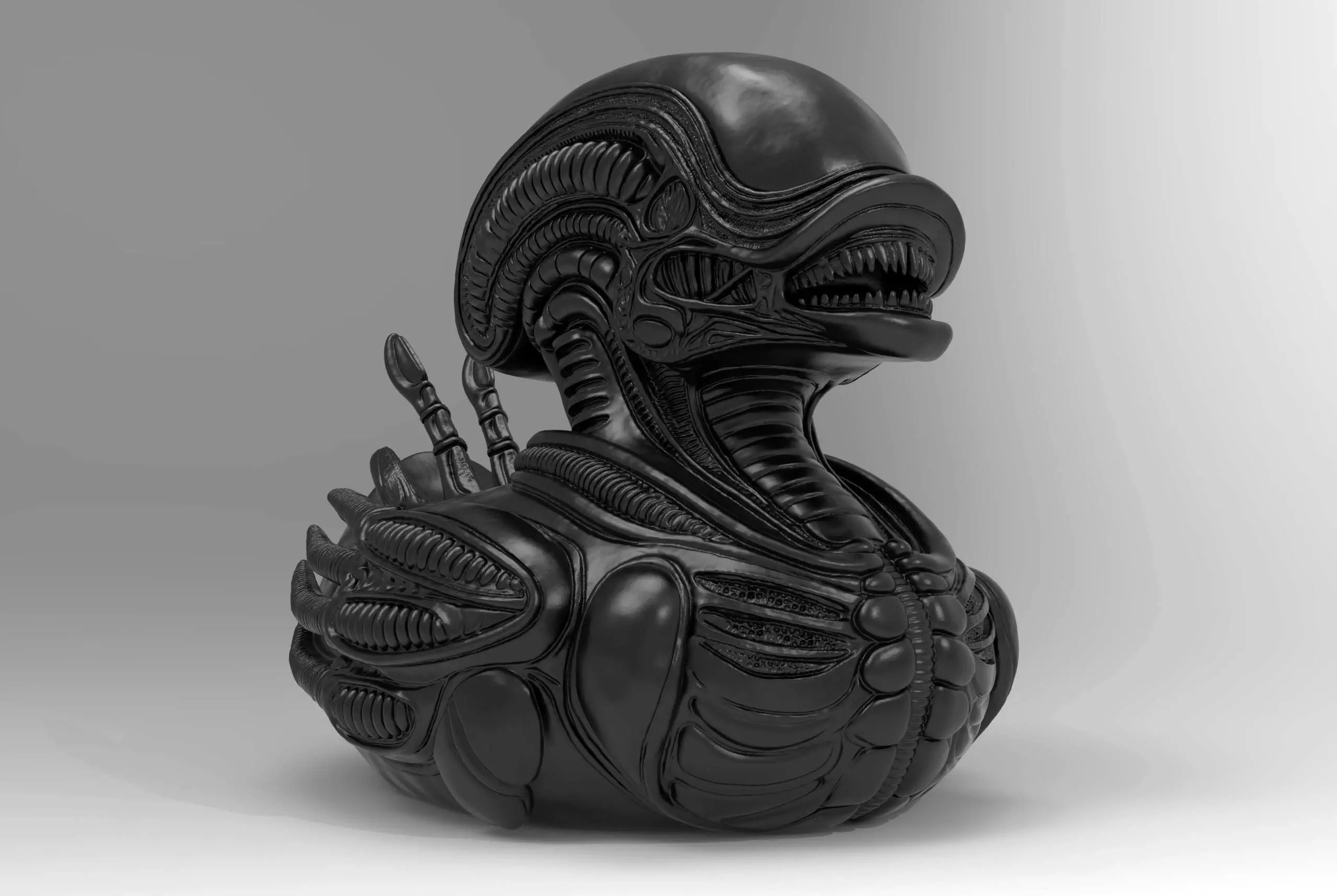 Alien Duck 3D print model_3