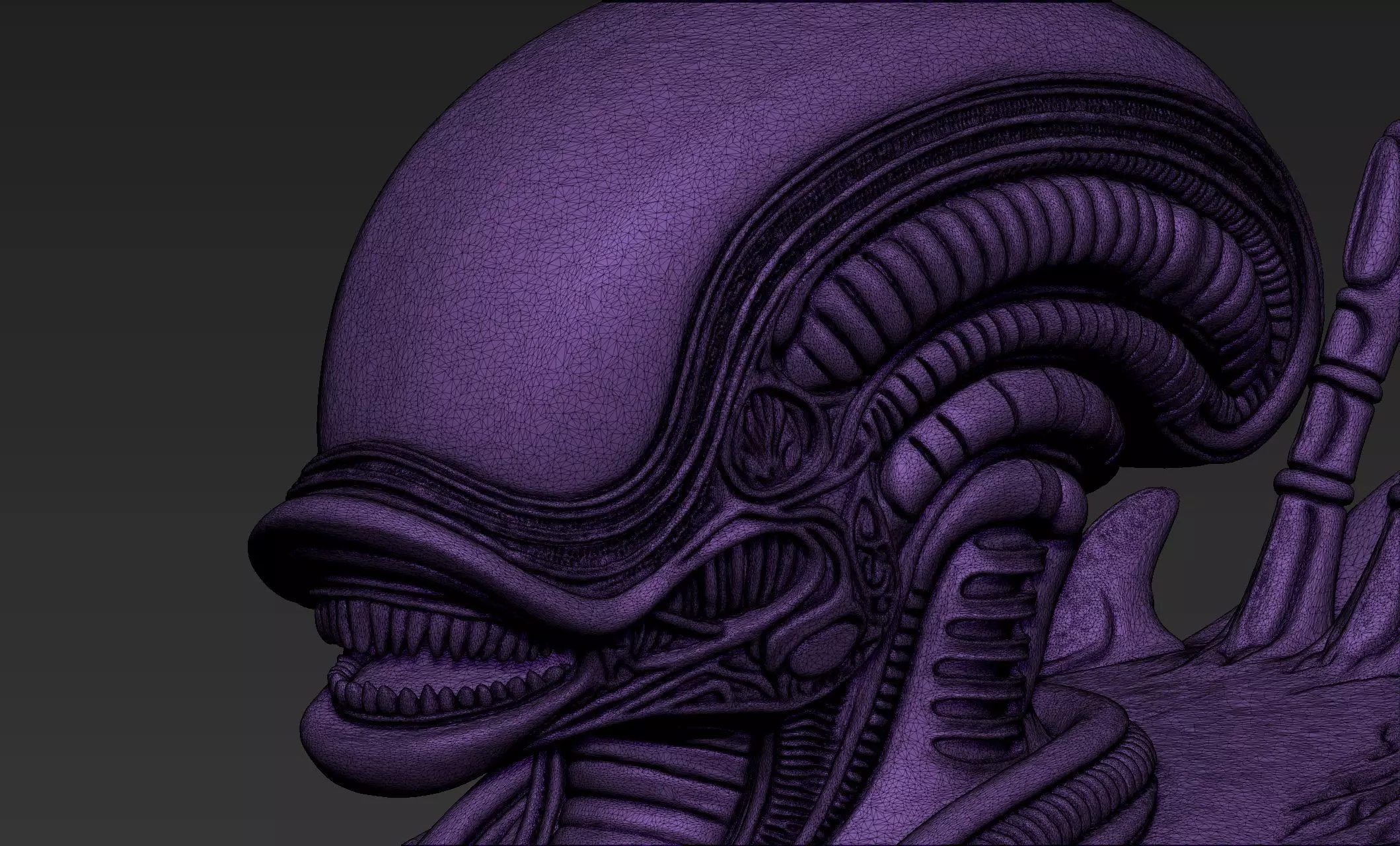 Alien Duck 3D print model_12