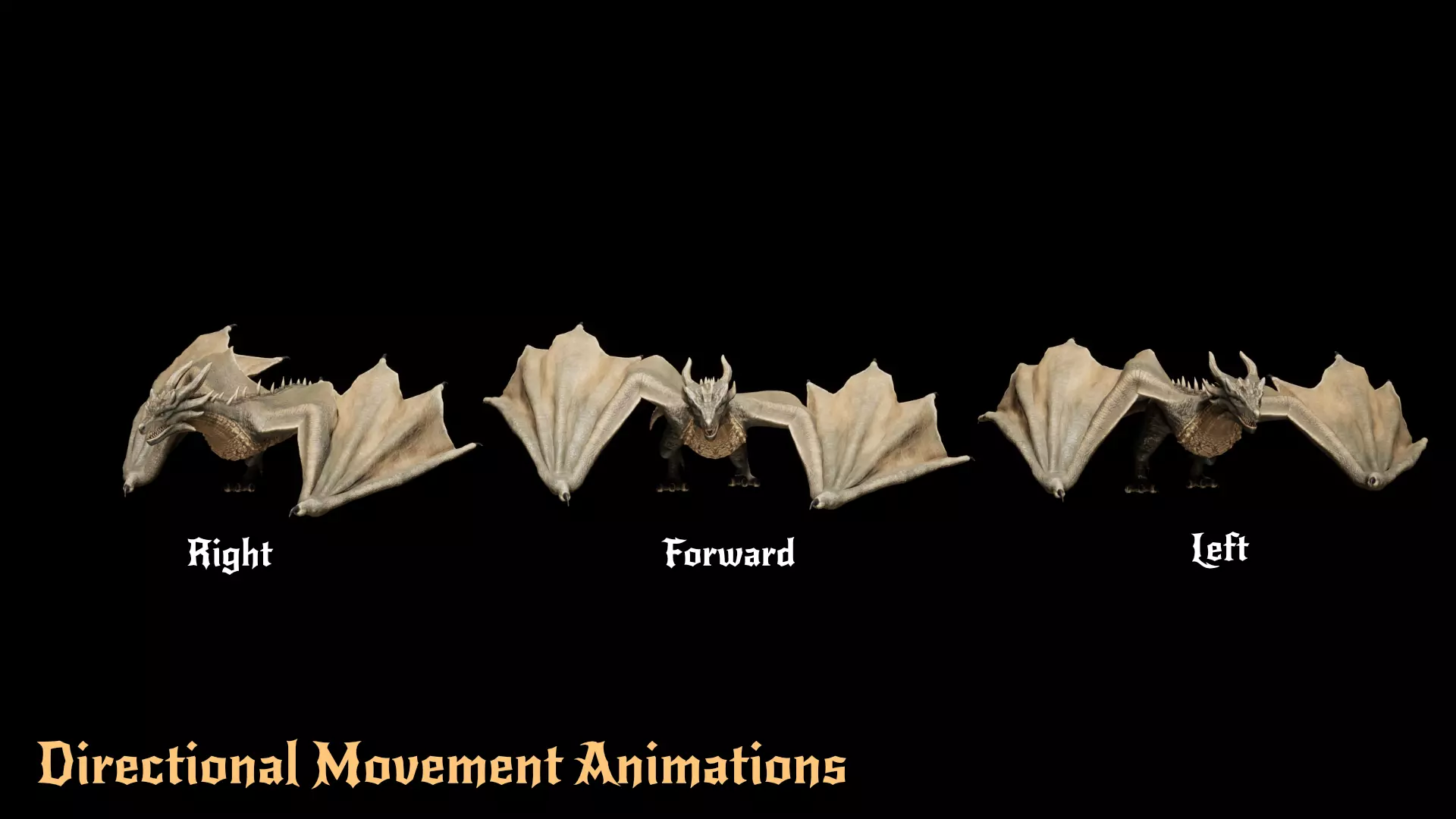 Dragon Wyvern Pack 3D Model Collection_11