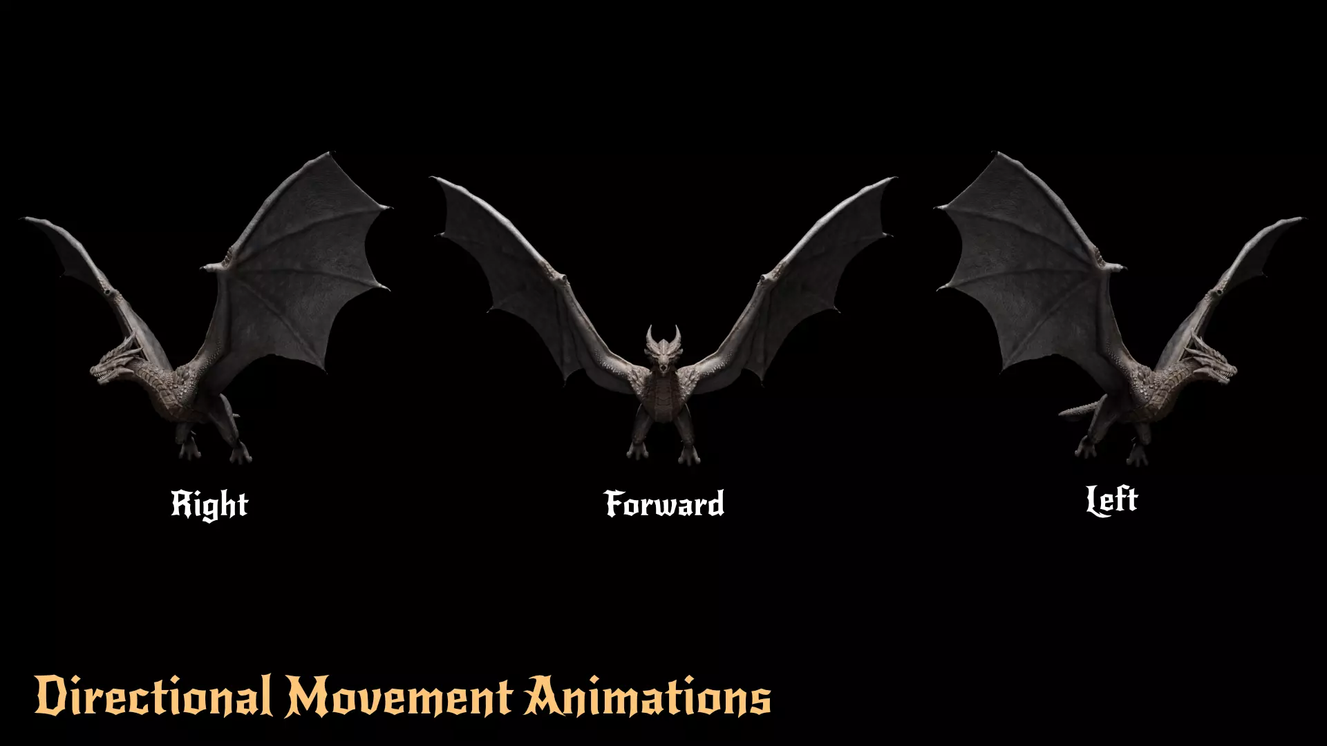 Dragon Wyvern Pack 3D Model Collection_10