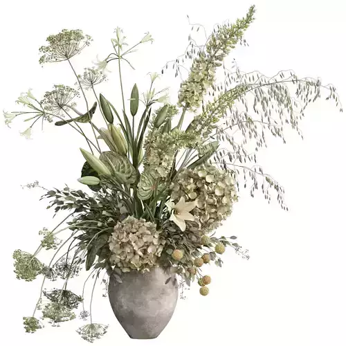 Flower In Vase 104 3D model Flower In Vase 104 3D model