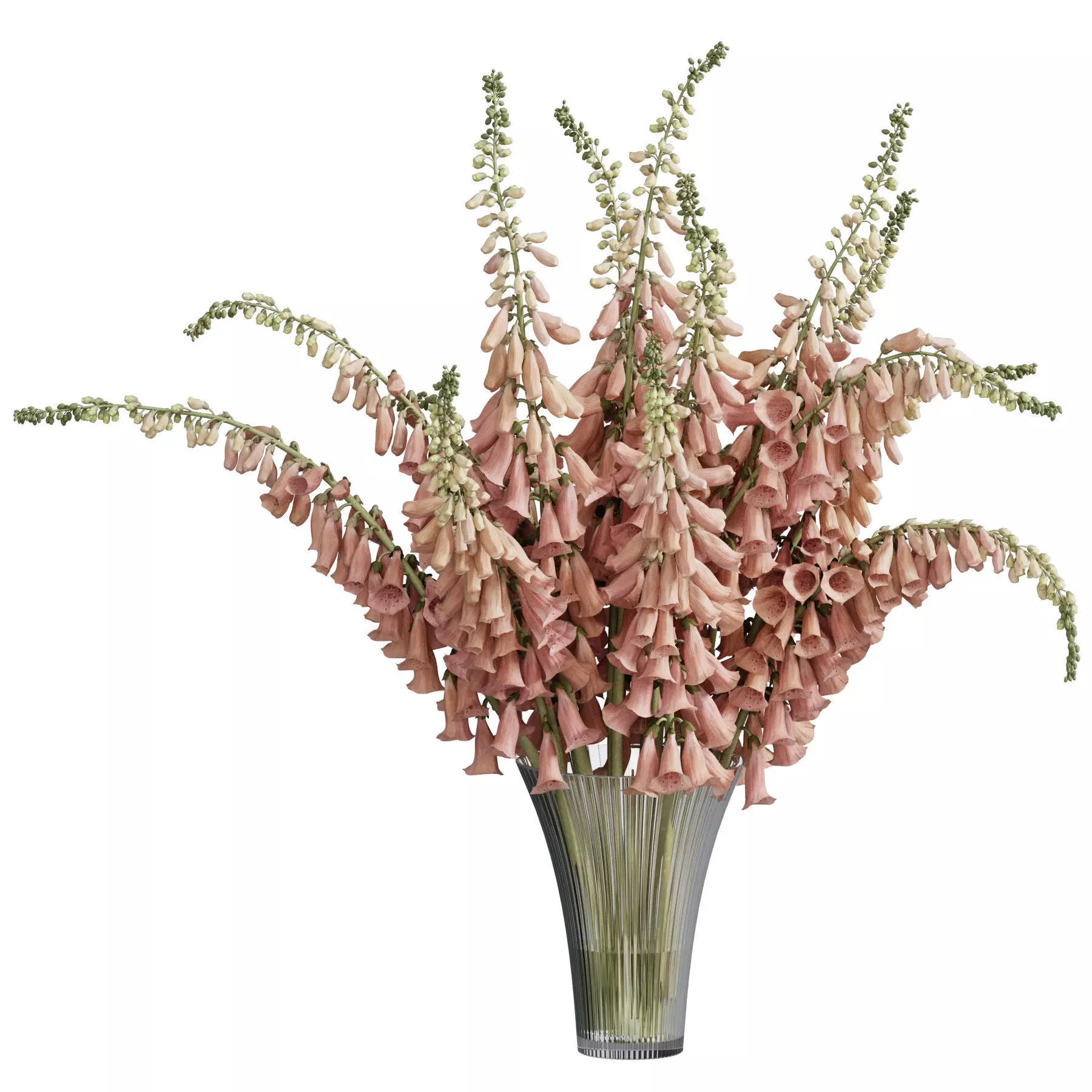 Flower In Vase 106 3D model_1