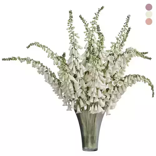 Flower In Vase 106 3D model Flower In Vase 106 3D model