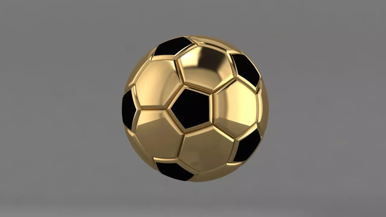 Pendant Football Jewelry 3D print model_3