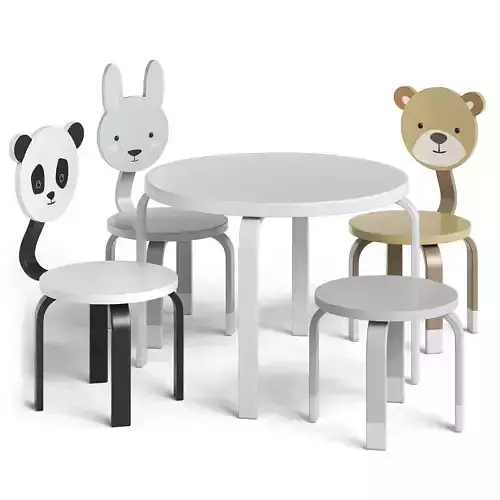 Chair and table Marle by Bloomingville MINI