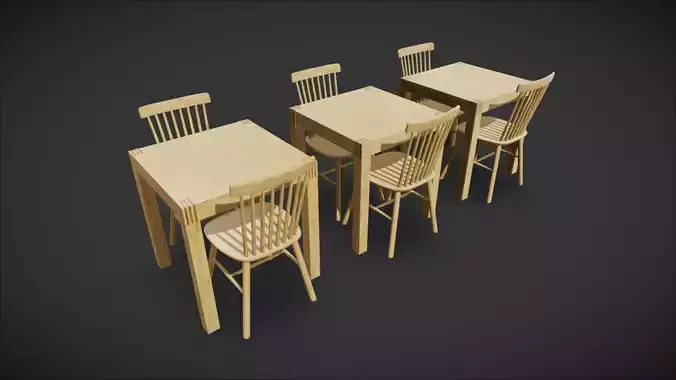 Coffee Shop Furniture Set