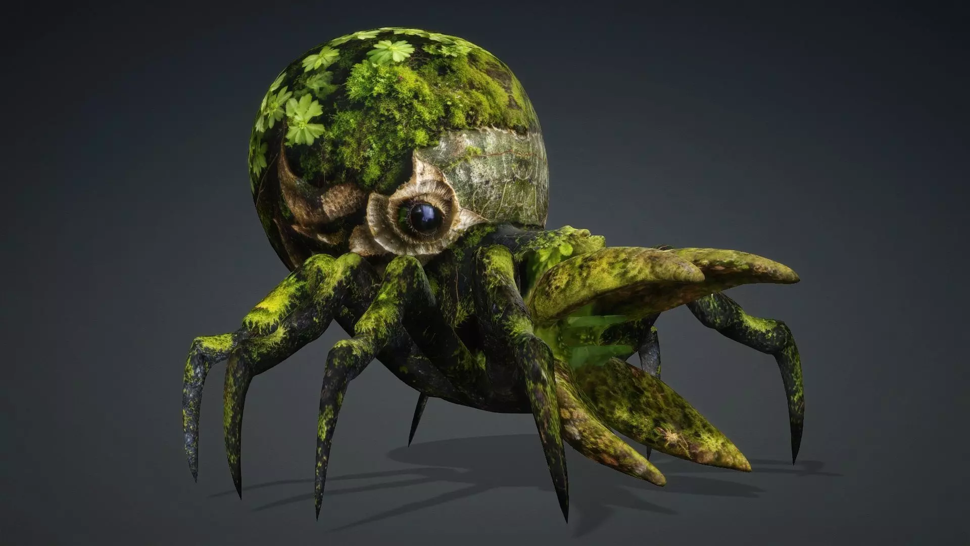 Spider Monster-V1c 3D model_2
