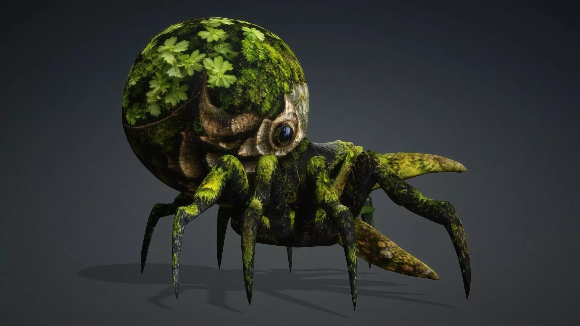 Spider Monster-V1c 3D model_9