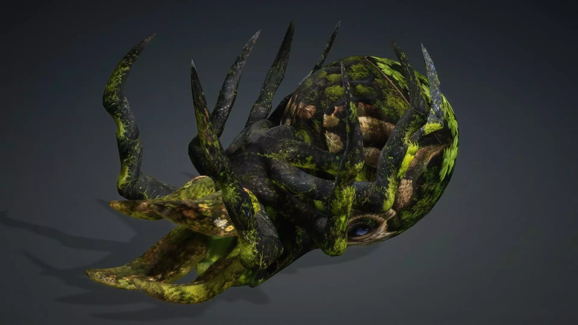 Spider Monster-V1c 3D model_3