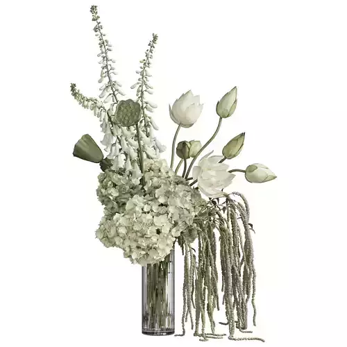 Flower In Vase 109 3D model Flower In Vase 109 3D model