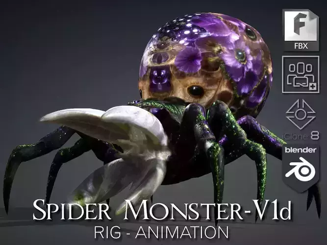 Spider Monster-V1d