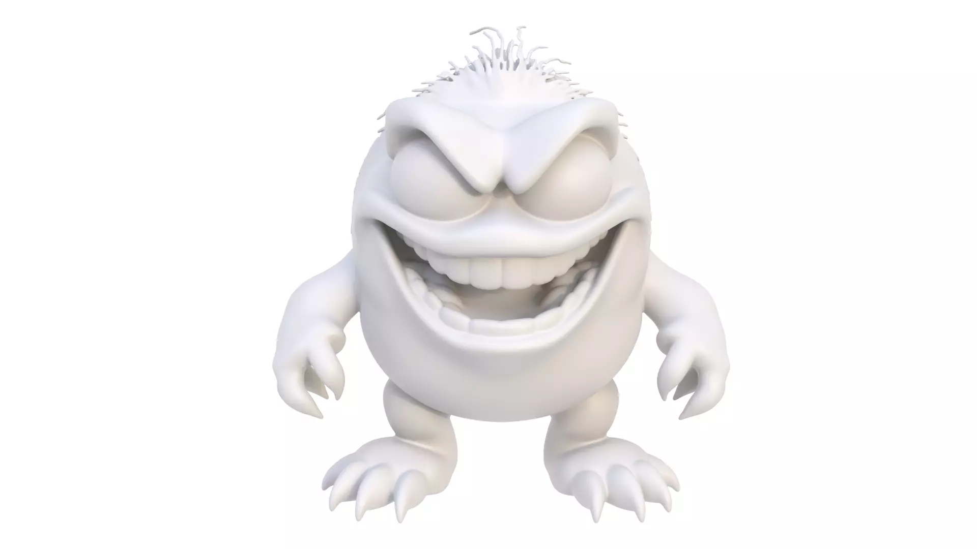 Monster character 04 3D model_7