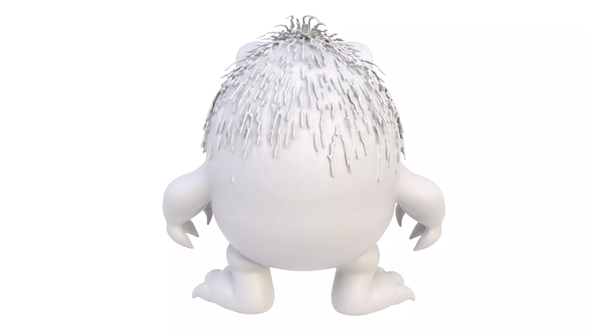 Monster character 04 3D model_4