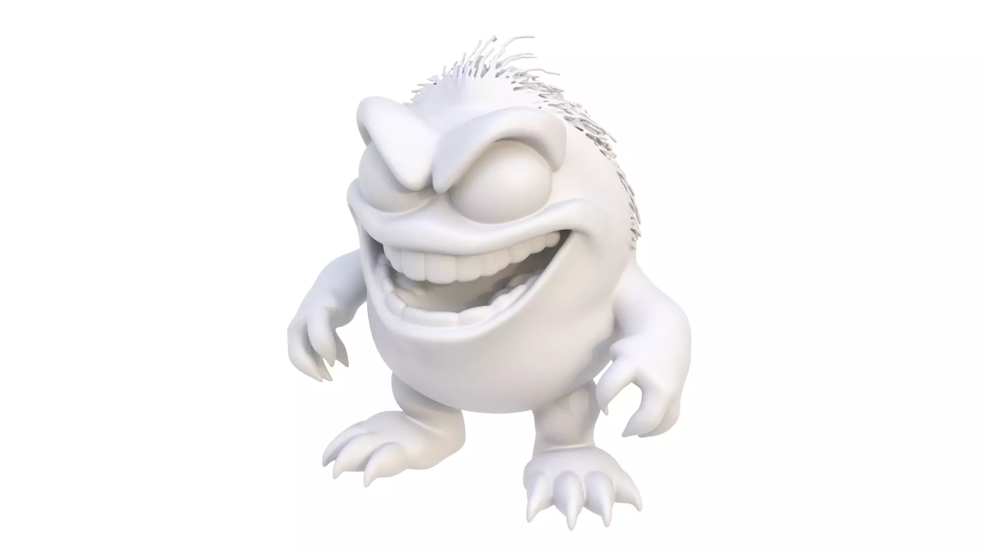 Monster character 04 3D model_0