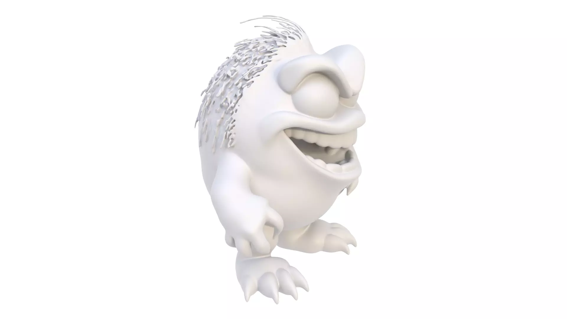 Monster character 04 3D model_6
