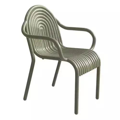 Tom Dixon GROOVE ARM CHAIR 3D model