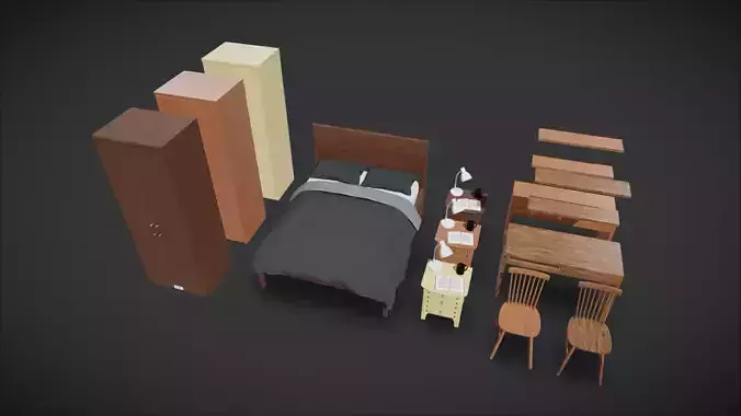 Bedroom Wood Furnitures