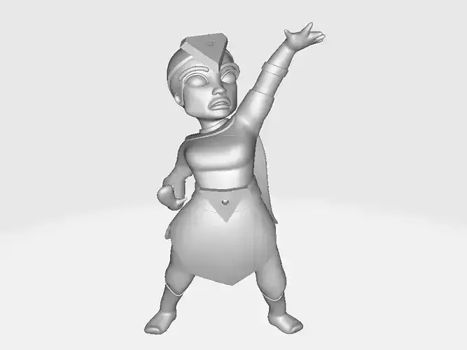 CoC Magic Champion Legendary Look 3D print model