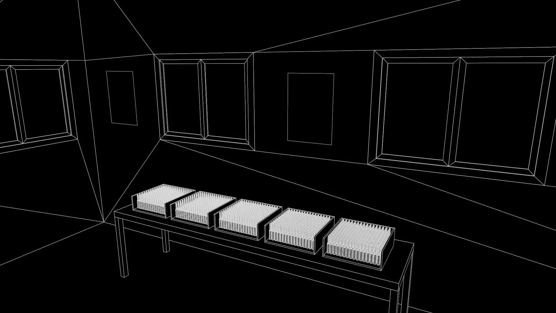 Eight Head Ampoule Filling and Sealing Machine Low-poly 3D model_23