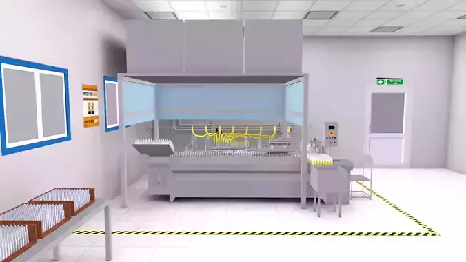 Eight Head Ampoule Filling and Sealing Machine