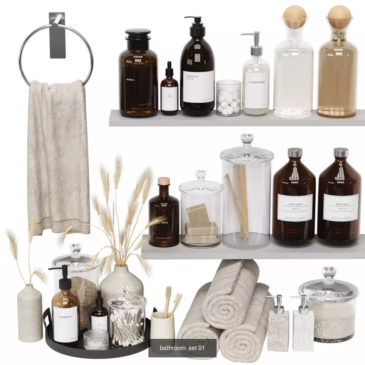 Bathroom Accessories Collection 01 _1