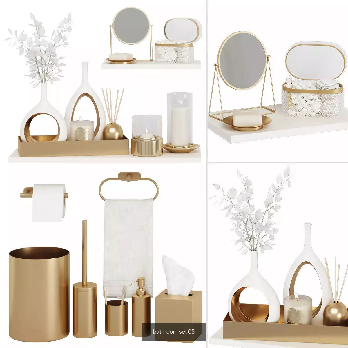 Bathroom Accessories Collection 01 _5