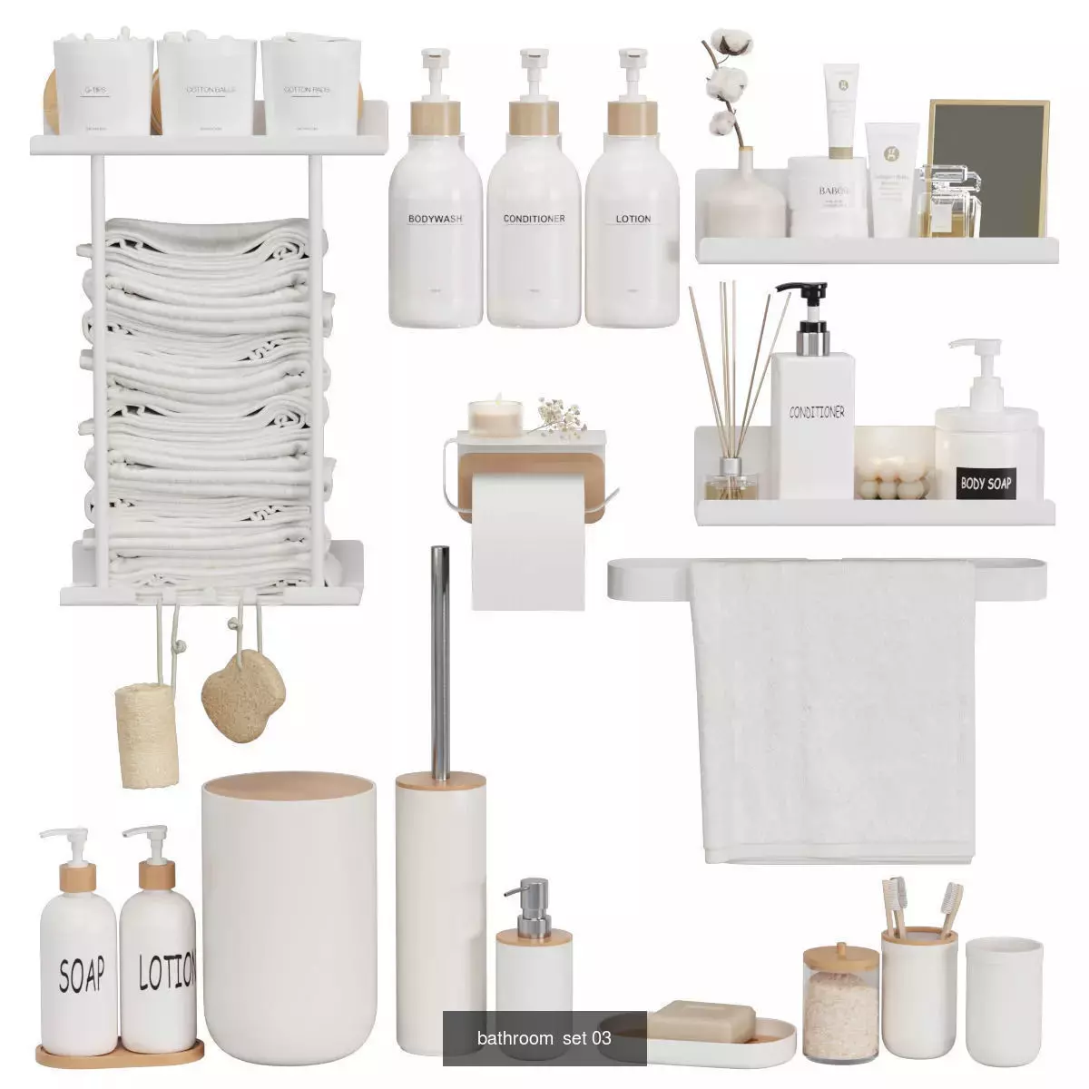 Bathroom Accessories Collection 01 _3