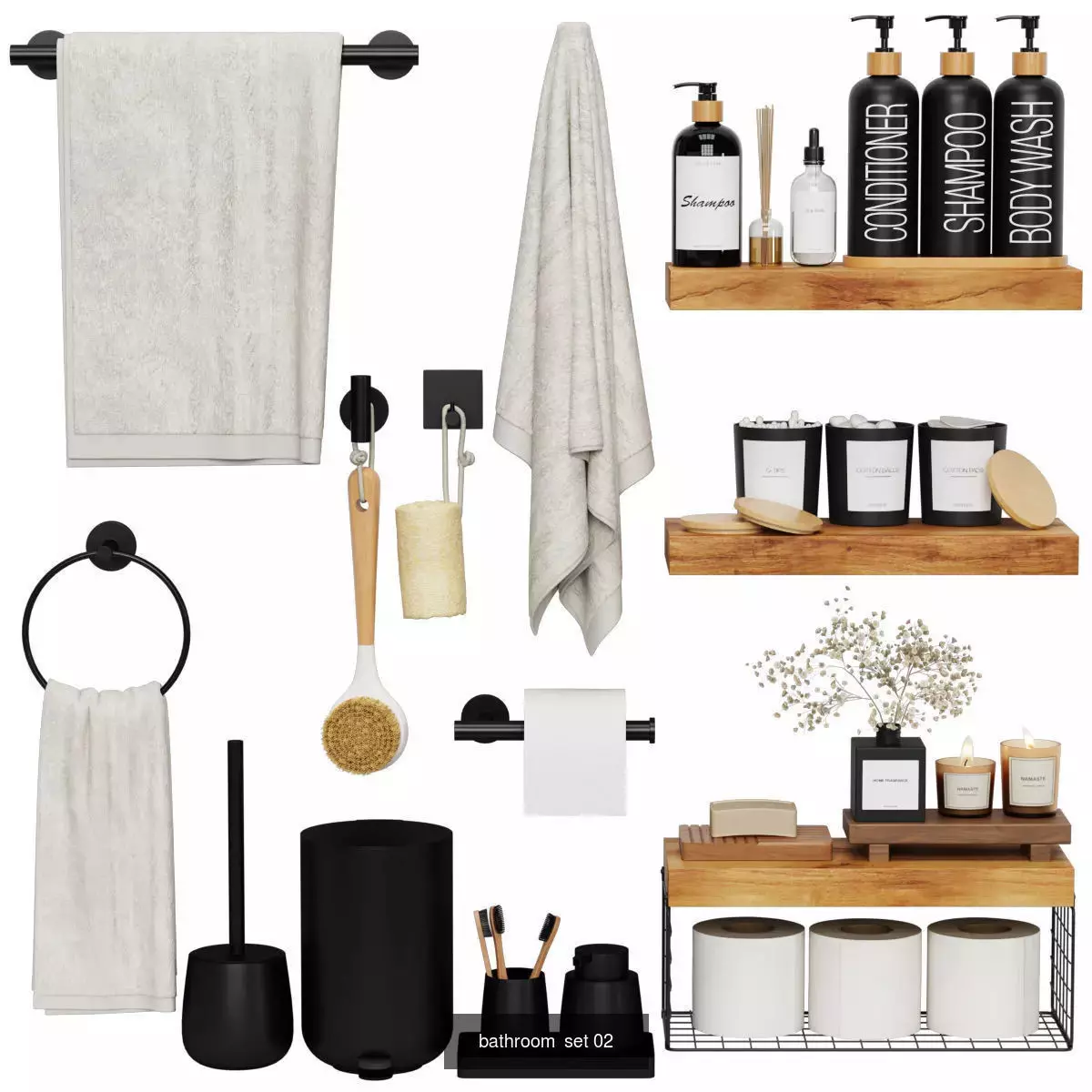 Bathroom Accessories Collection 01 _2