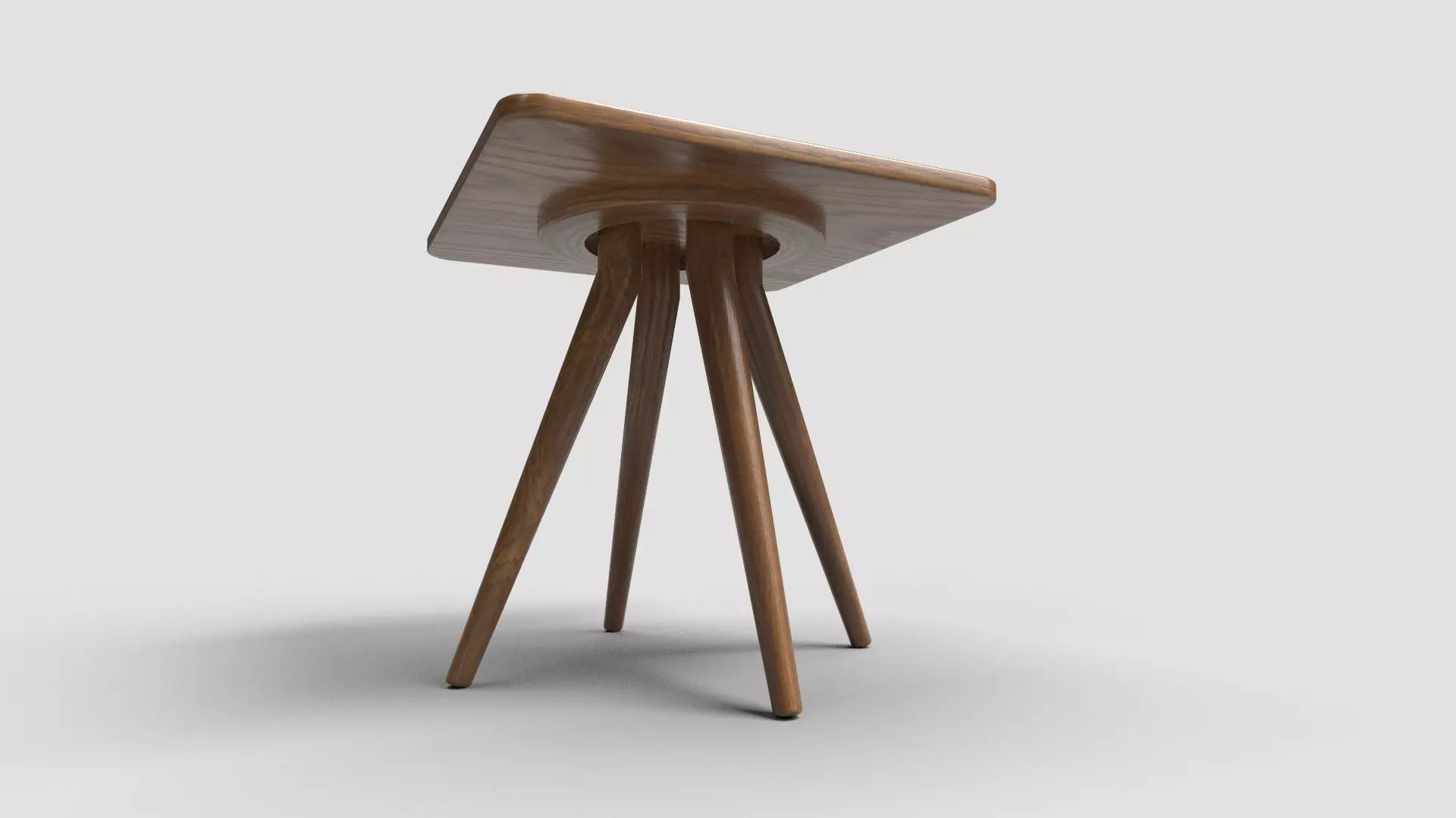 Square Table CG1 3D model_2