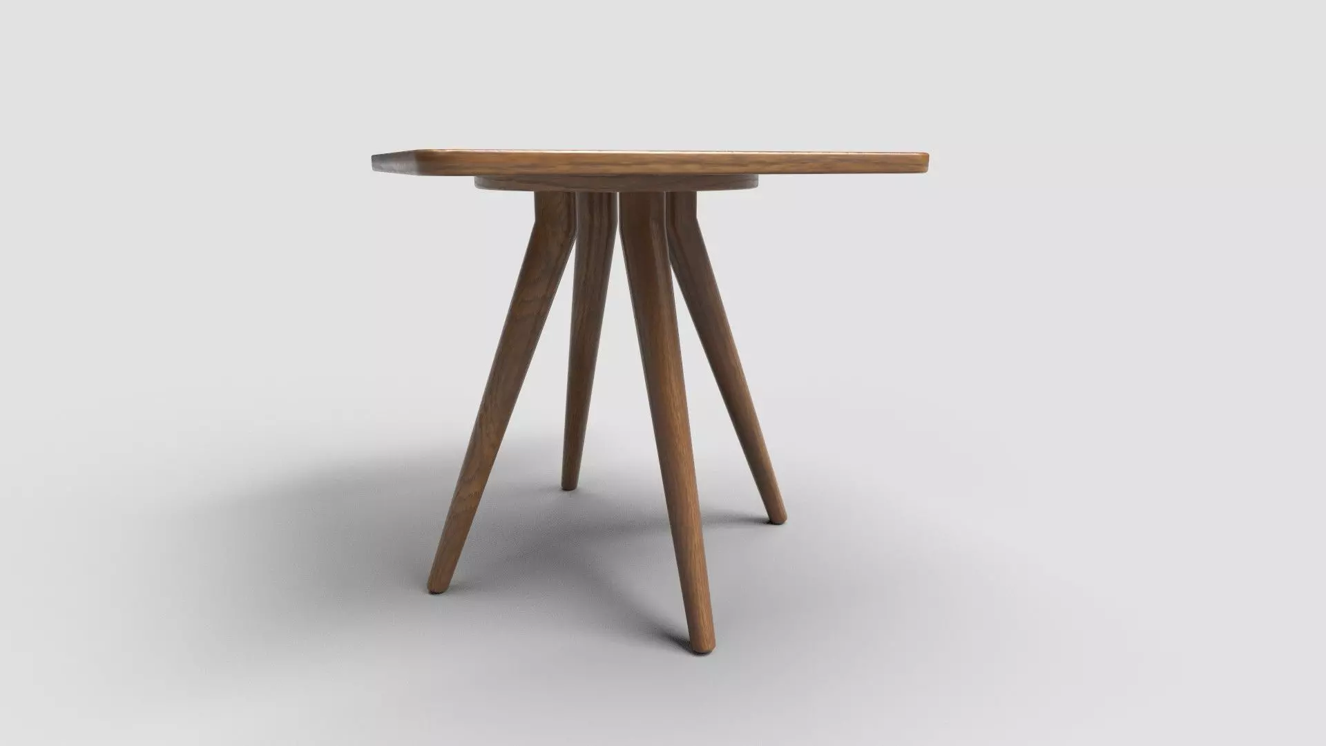 Square Table CG1 3D model_1