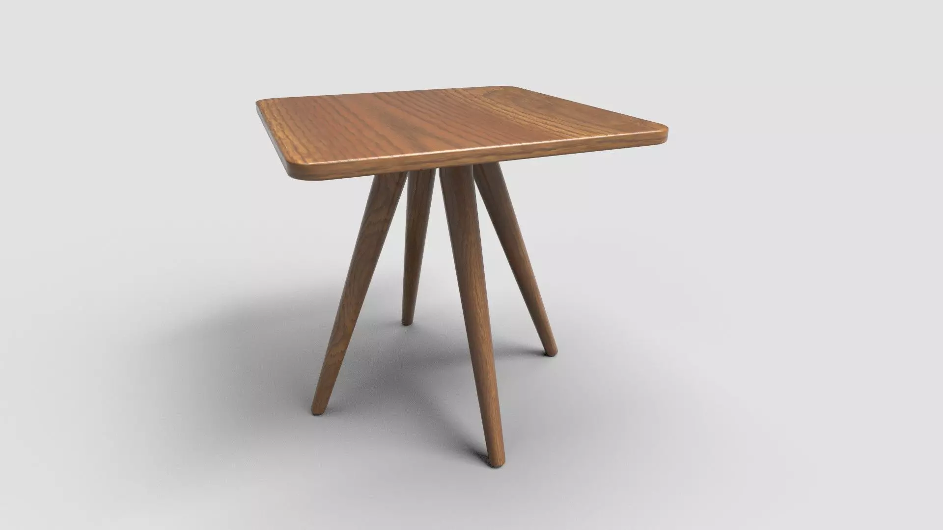 Square Table CG1 3D model_0