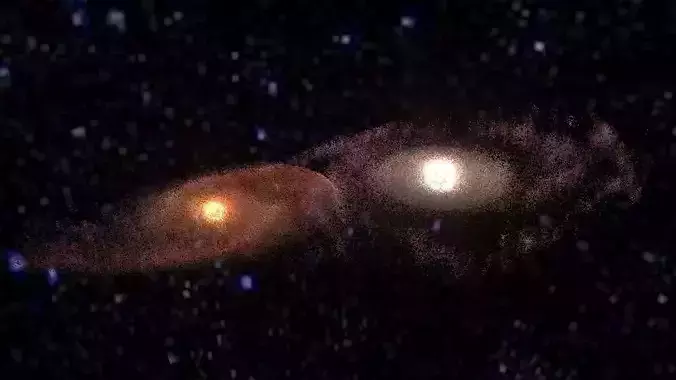 Eyes Galaxies 3D model